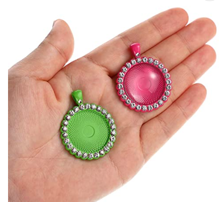 Vibrant Colorful Circle Charm